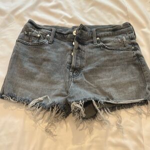 Mother denim shorts